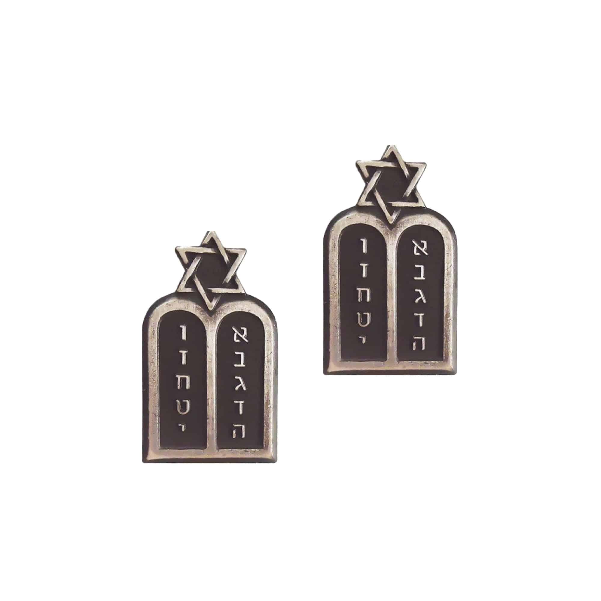 U.S. Army Chaplain Jewish Officer Branch  STA-BRITE® Pin-on (pair)