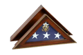 Five Star General Flag Case, Burial Flag Display Case.