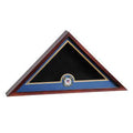 Coast Guard Flag Display Cases, USCG Flag Case with a Medallion.