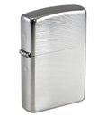 Zippo Chrome Arch Classic Brushed Chrome Finish Genuine Windproof Lighter #24647