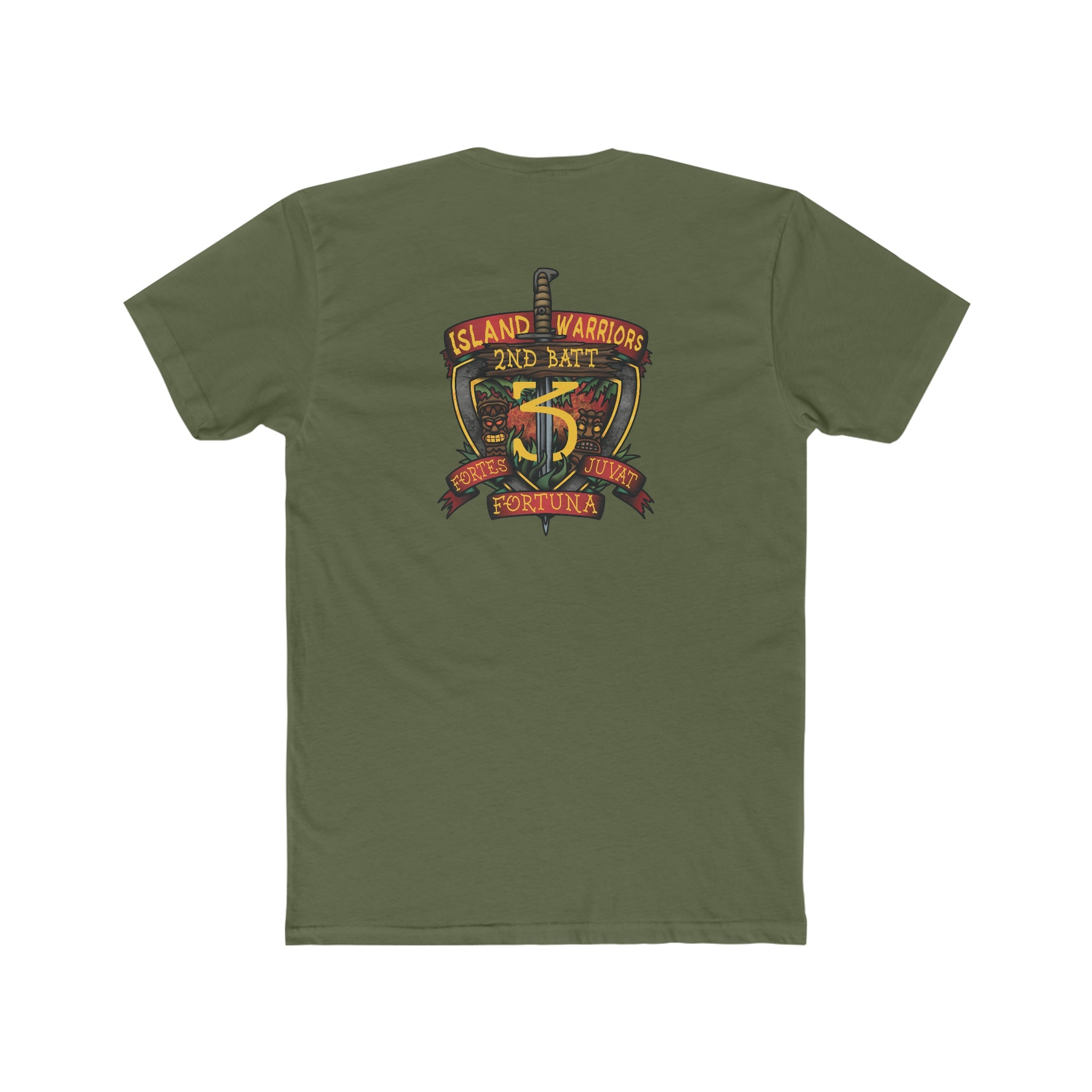 2/3 Island Warriors - Crew Tee