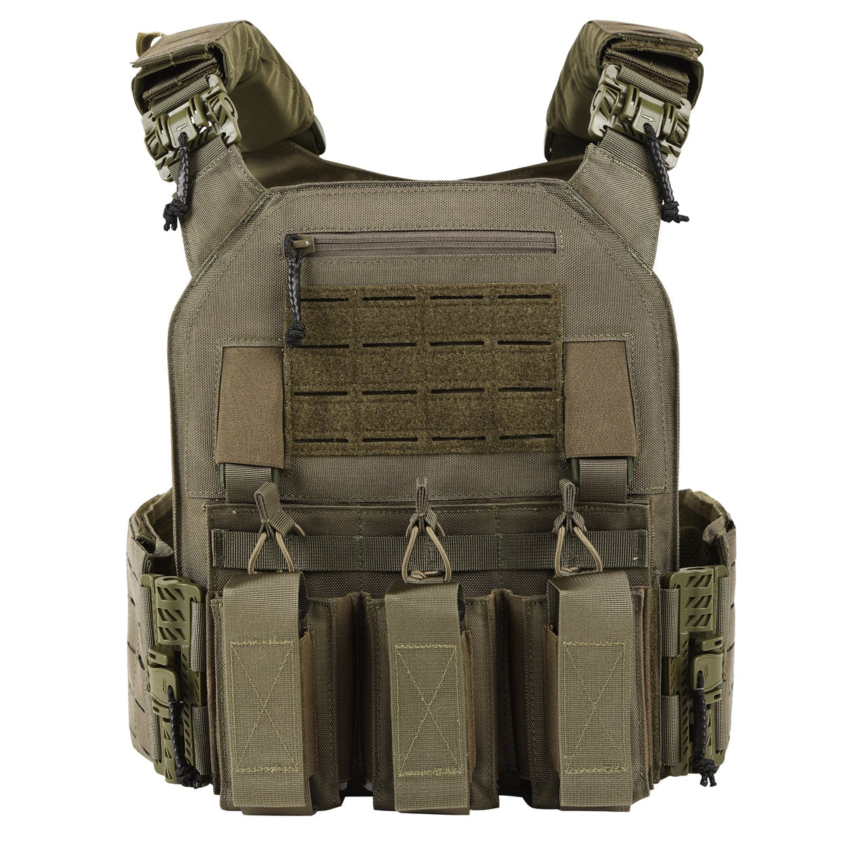 Votagoo 601 Laser Cut Molle Vest Adjustable Plate Carrier Tactical Military Vest