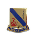 U.S. Army 14th Armored Cav "Suivezmoi" crest (each)