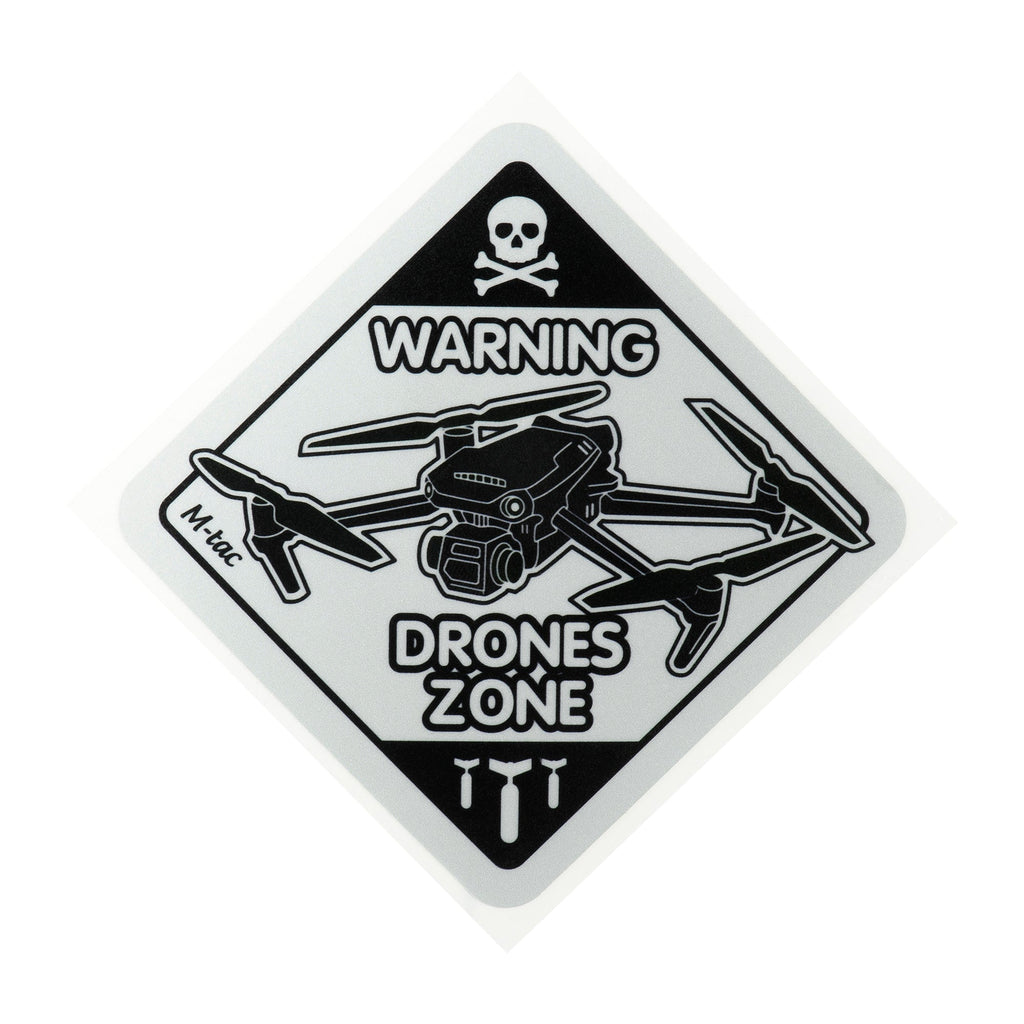 M-Tac Sticker Drones Zone Reflective