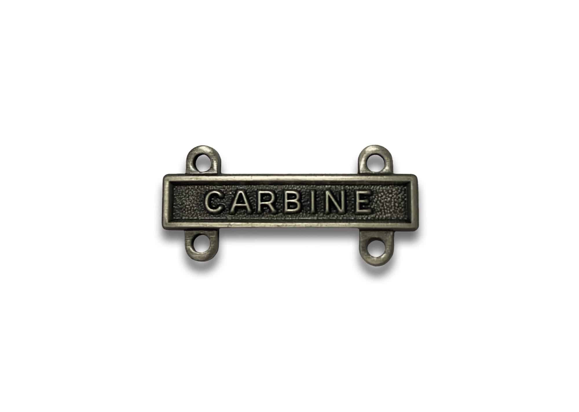 U.S. Army Carbine STA-BRITE® Qualification Bar Silver-OX