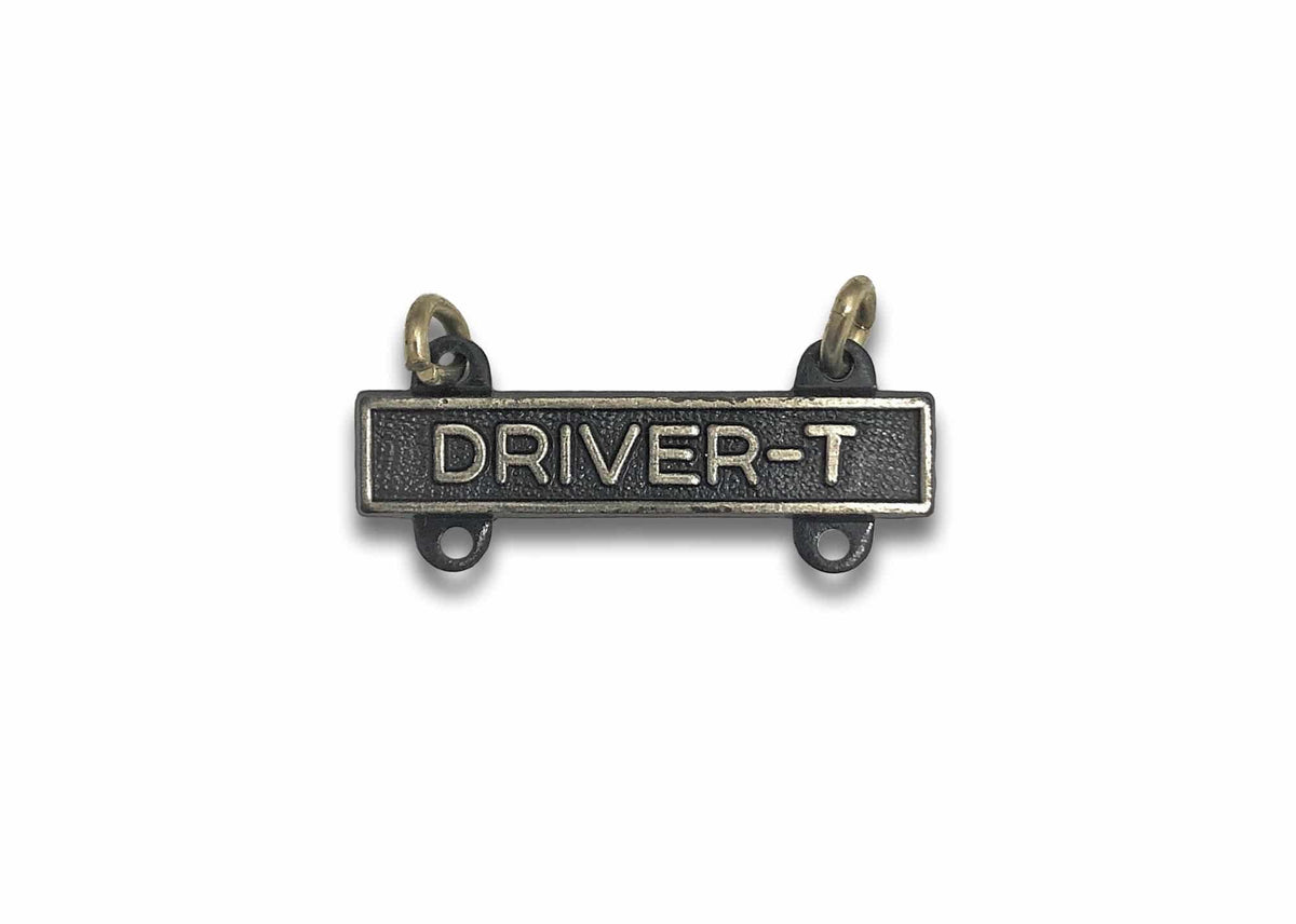 U.S. Army Driver T  STA-BRITE® Qualification Bar Silver-OX