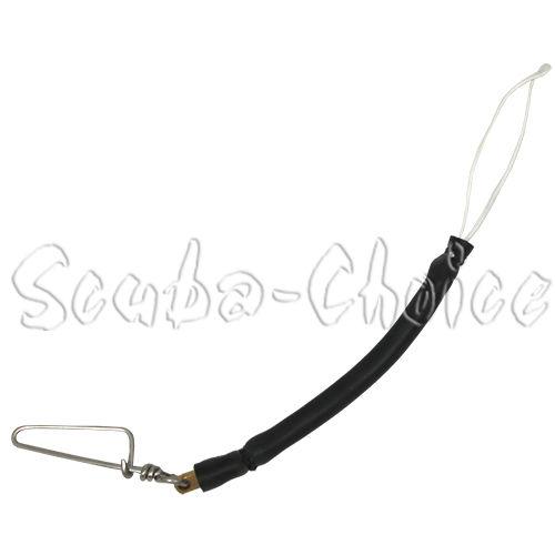 Spearfishing Speargun Shock Cord w/ Stainless Steel Snap, 11-1/8"