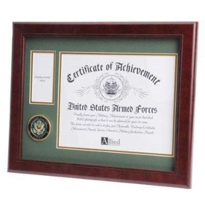 Military medal and Certificate frame