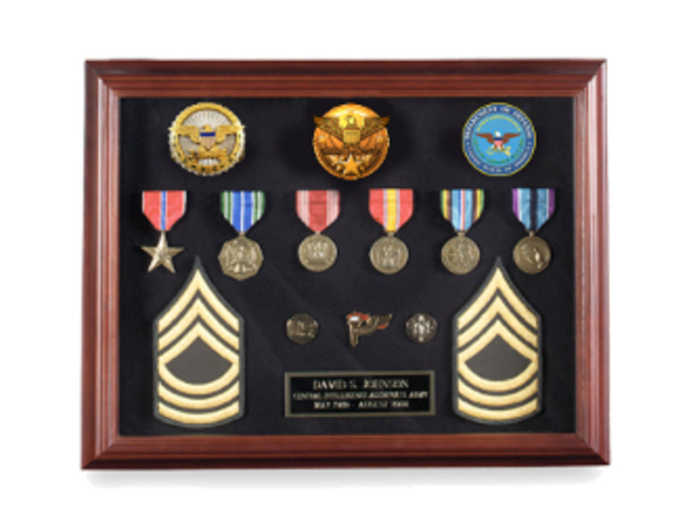 Shadowbox Display Frame 16 x 12, Medal Shadow case.
