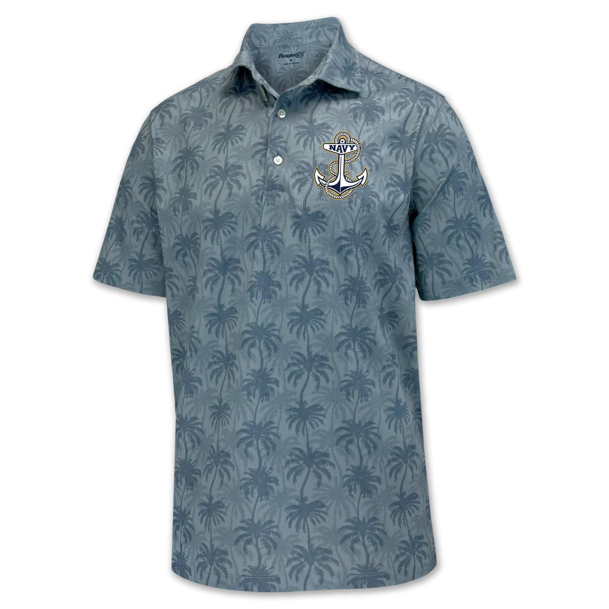 Navy Anchor Charleston Polo