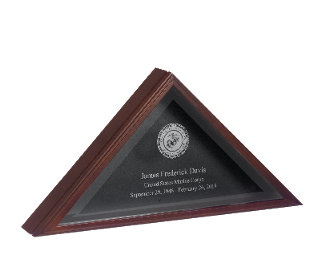 Personalized Flag Display Case