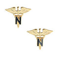 U.S. Army Medical Nurse N Officer Branch STA-BRITE® Pin-on (pair)