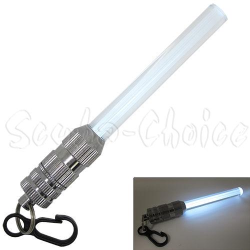 Scuba Diving Free Dive Spearfishing Safety Mini LED FLASHING Light Stick w/ Clip