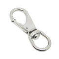 Stainless Steel Swivel Eye Snap Hook Marine Clip Size #2