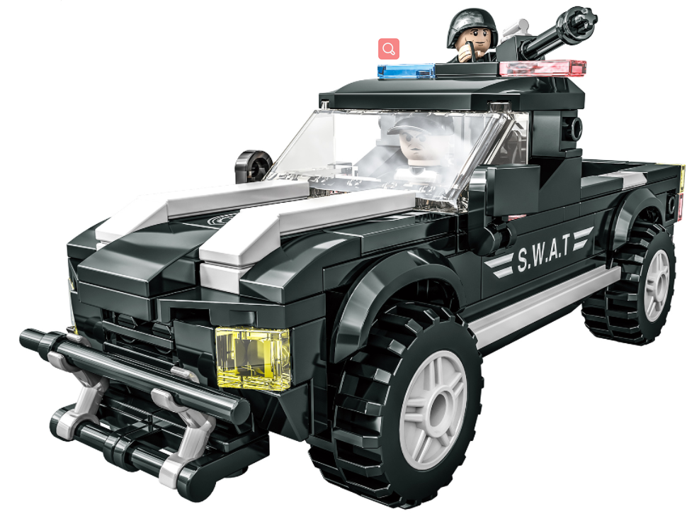 SWAT Rapid Pick Up Truck / Patrol Boat - Mil-Blox