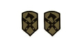 U.S. Army 15th Sustainment Brigade OCP Patch w/ Hook Fastener (pair)