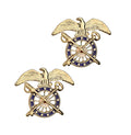 U.S. Army Quartermaster Officer Branch STA-BRITE® Pin-on (pair)
