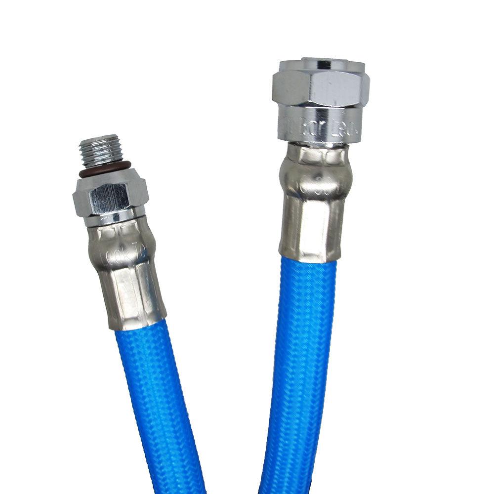 Scuba Choice 27" Colored Low Pressure Nylon Braided Hose for 2nd Stage Reg and Octo