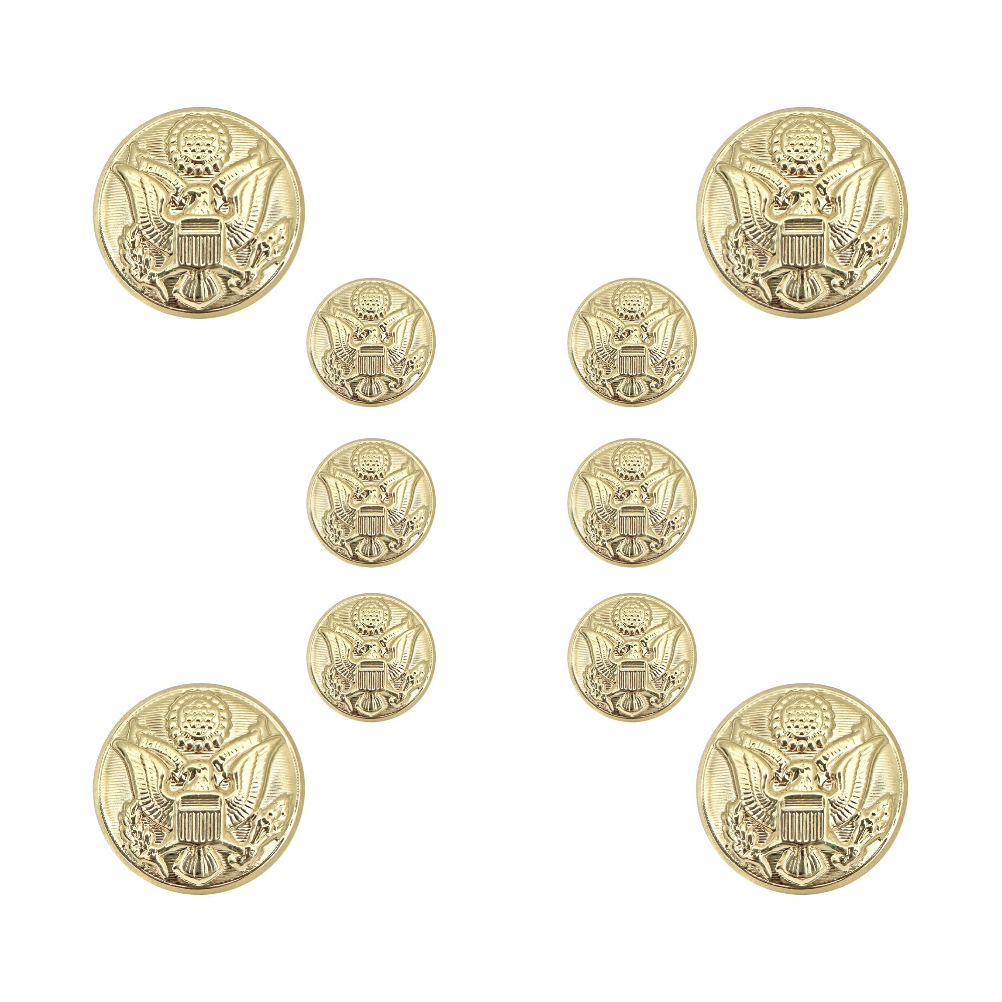 US Army Male STA-BRITE® Button Set