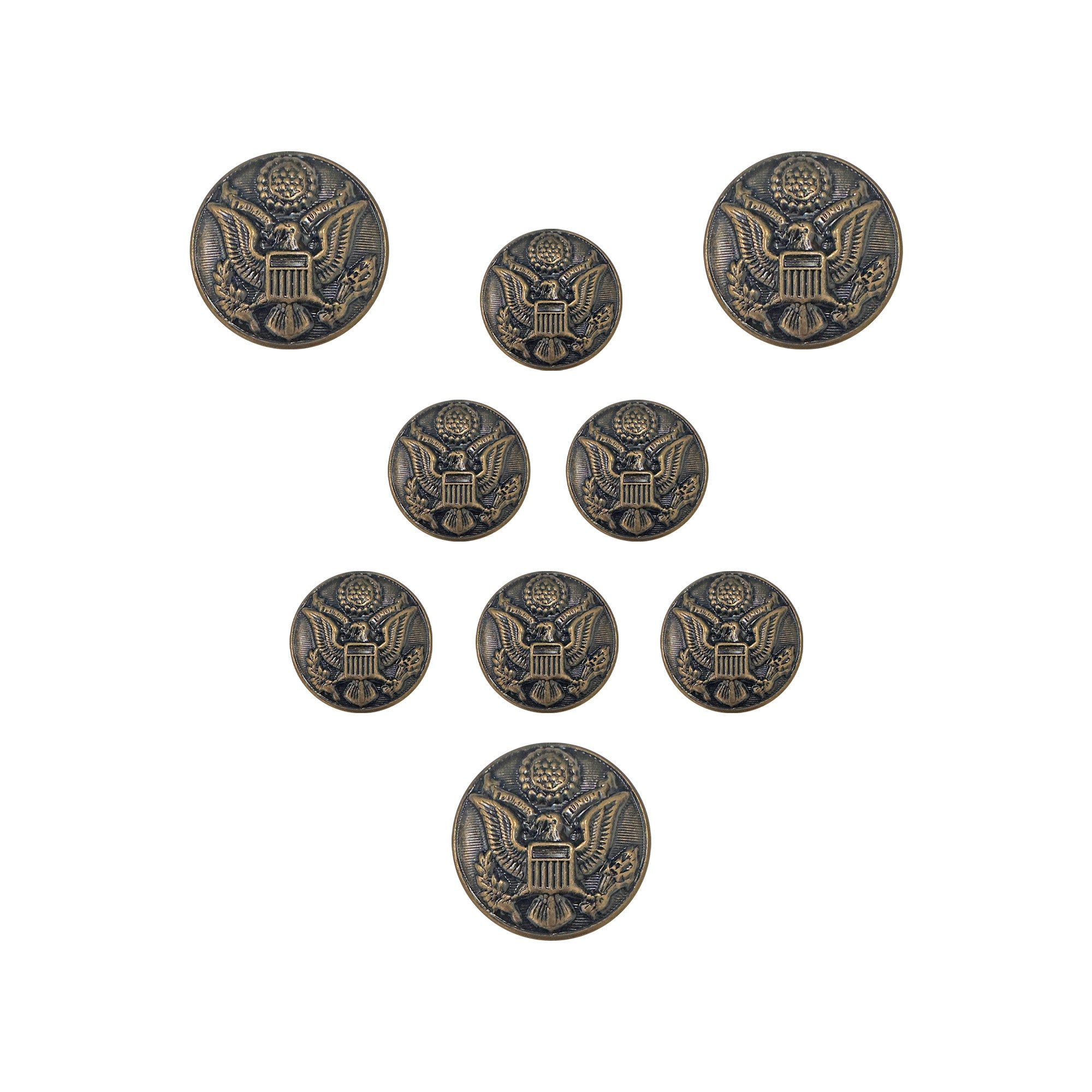 US Army AGSU Female STA-BRITE® Button Set