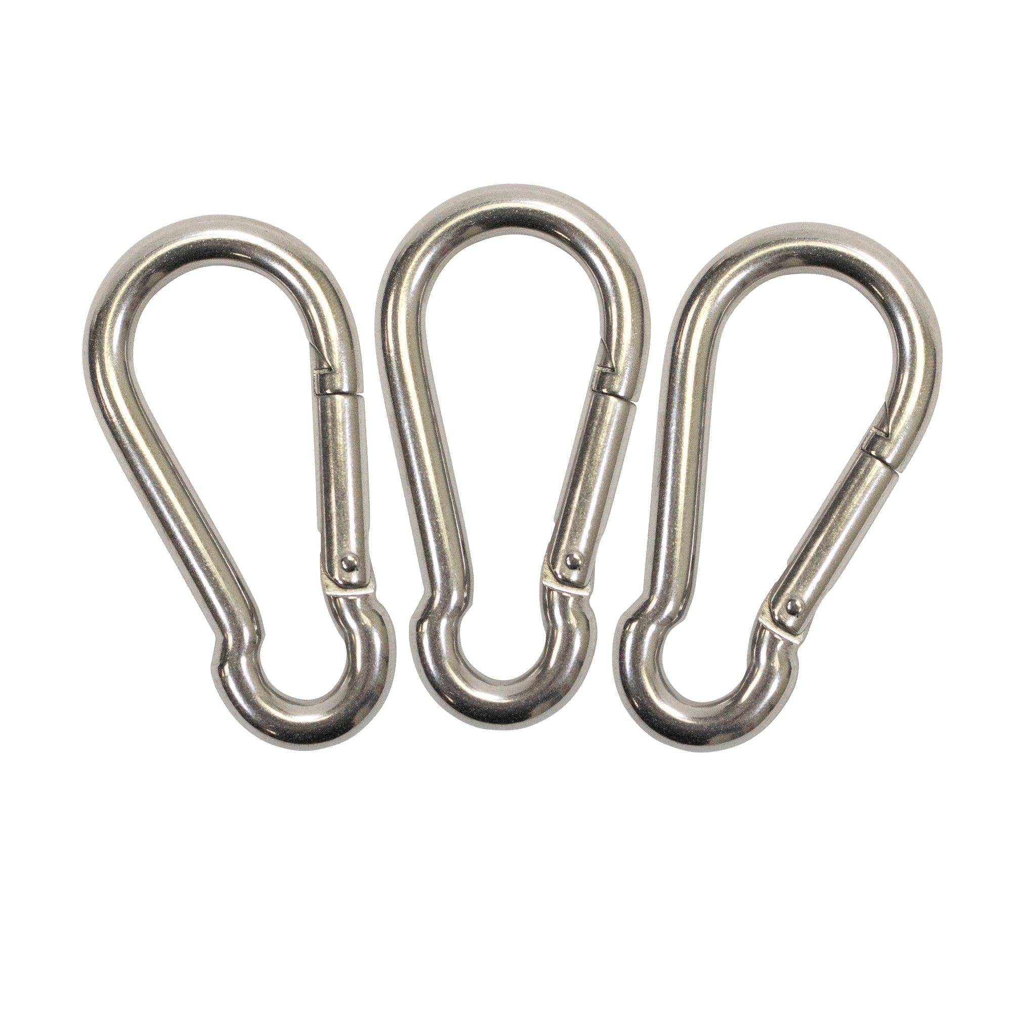 Boat Marine Clip 10cm Stainless Steel Snap Hook Carabiner 11mm Opening