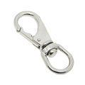 Stainless Steel Swivel Eye Snap Hook Marine Clip Size #1