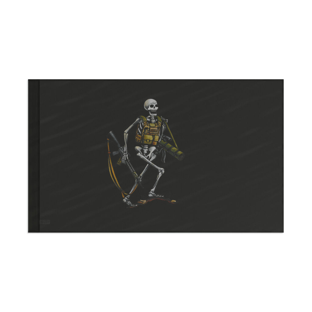 Assault Man Skeleton 0351 - Flag