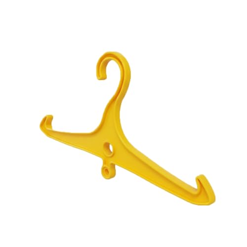 Scuba Choice Wetsuit Hanger Bundle – Heavy-Duty Wide-Shoulder Drysuit Hanger, Anti-Slip DIN Thread BCD Hanger & Accessory Organizer for Fins Boots Gloves, Scuba Gear Drying Storage