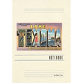 Vintage Lined Notebook Greetings from Lake Texoma