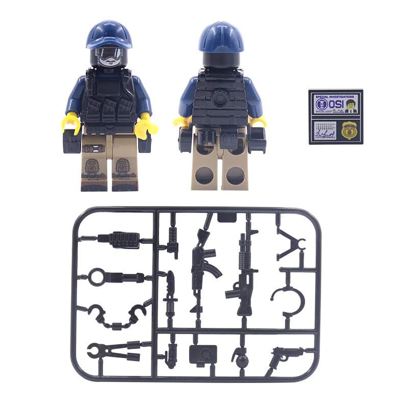 OSI Raid Figure - Male - Mil-Blox