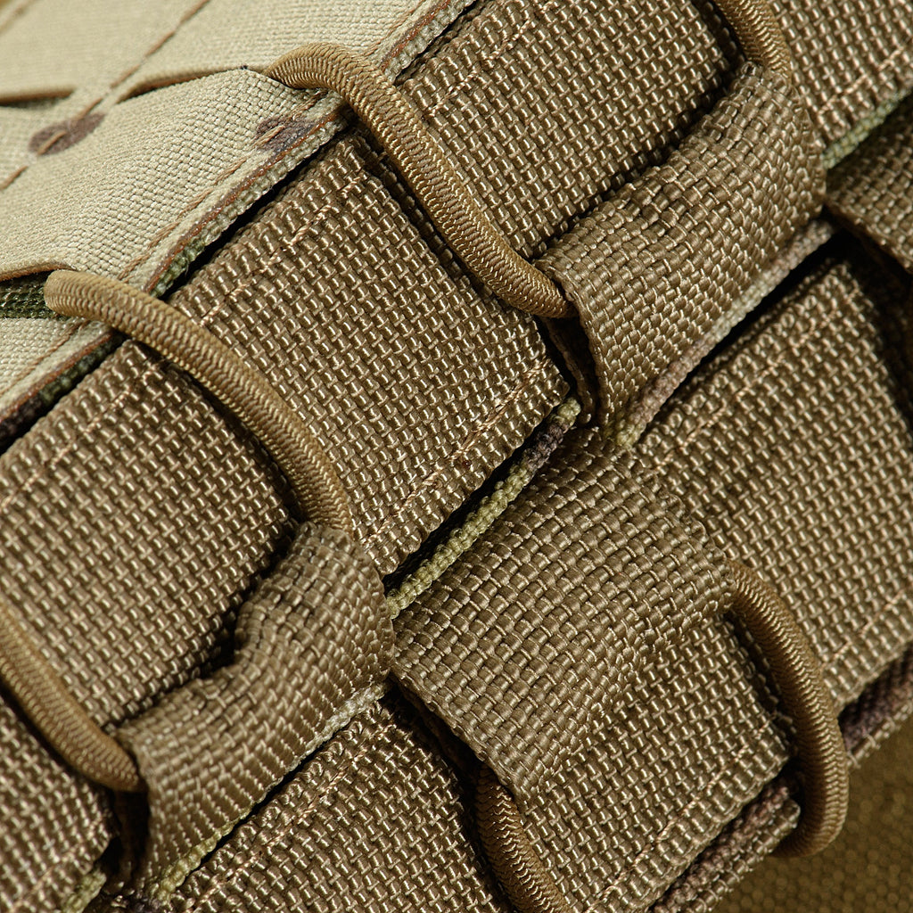 M-Tac Double Open Top AR/AK Mag Pouch Laser Cut