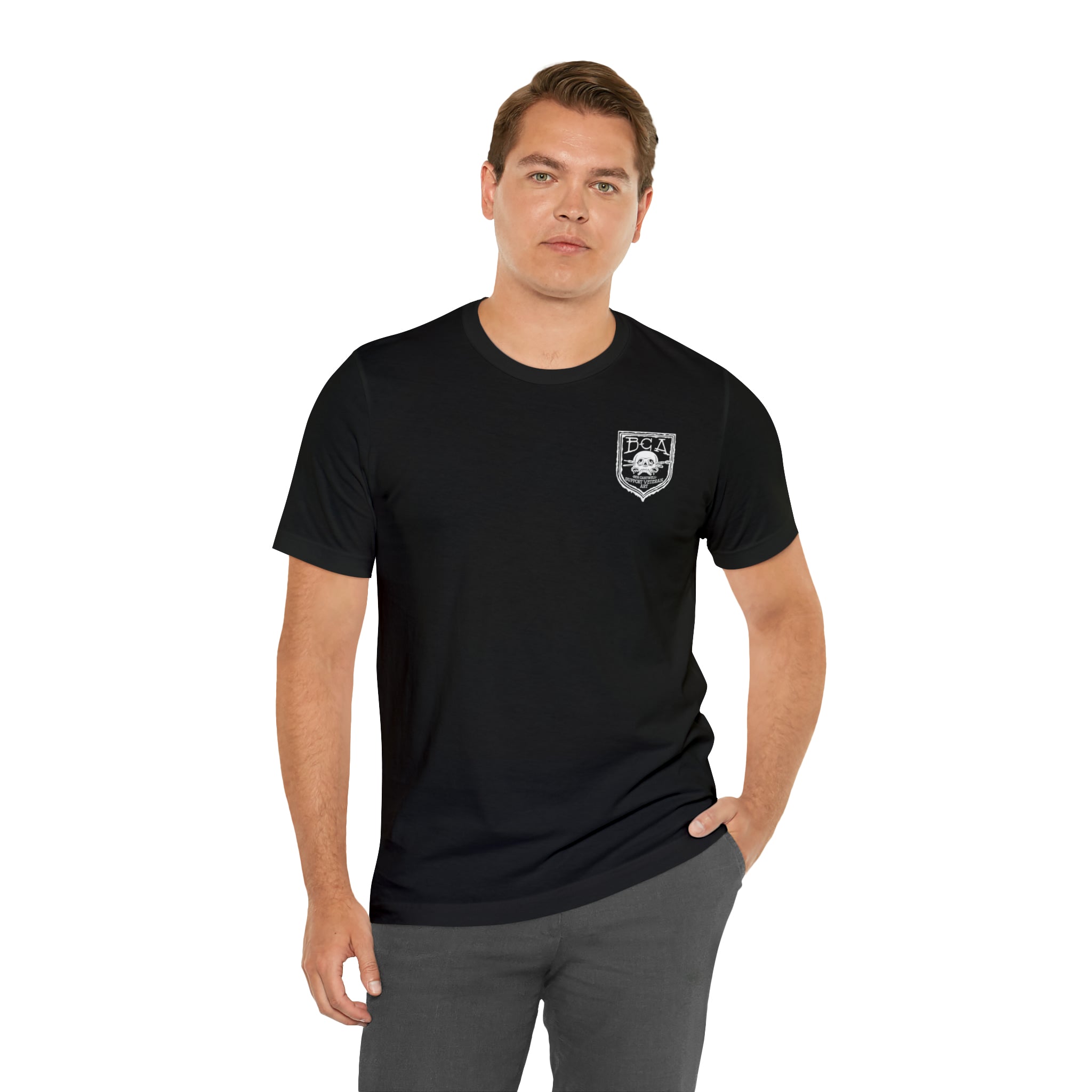 Mortar Frog - Back Print - Short Sleeve Tee