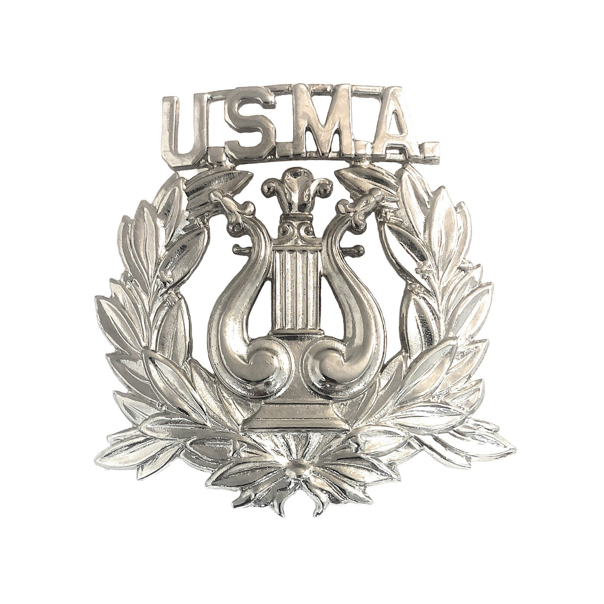 U.S.M.A. Large Hat Brass Silver STA-BRITE® (West point Band) (each)
