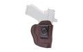 1791 Gunleather Fair Chase |  Inside Waistband Holster |  Optics Ready |  Light Bearing |  Size 3 |  Fits Glock 42/43/43X |  Dear Hide Leather Construction |  Brown |  Right Hand