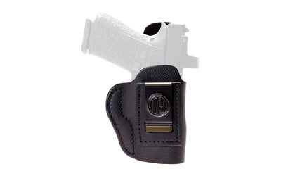 1791 Gunleather Smooth Concealment |  Inside Waistband Holster |  Optics Ready |  Light Bearing |  Size 3 |  Fits Glock 42/43/43X |  Cow Hide |  Leather Construction |  Black |  Right Hand