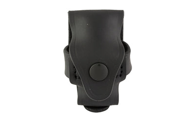 1791 Gunleather Revolver Single Carrier Speed Loader |  Outside Waistband Belt Carrier |  Fits Most J and K-Frame Speed Loaders |  Steer Hide |  Stealth Black |  Ambidextrous