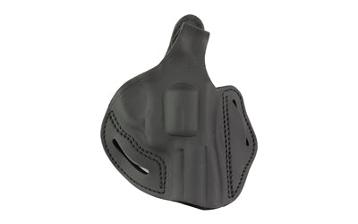 1791 Gunleather Thumb Break Revolver Holster |  Outside Waistband Holster |  Size 4.3 |  L Frame |  Fits Colt Python .357/.38 or Smith & Wesson 686 Plus |  Steer Hide |  Stealth Black |  Right Hand