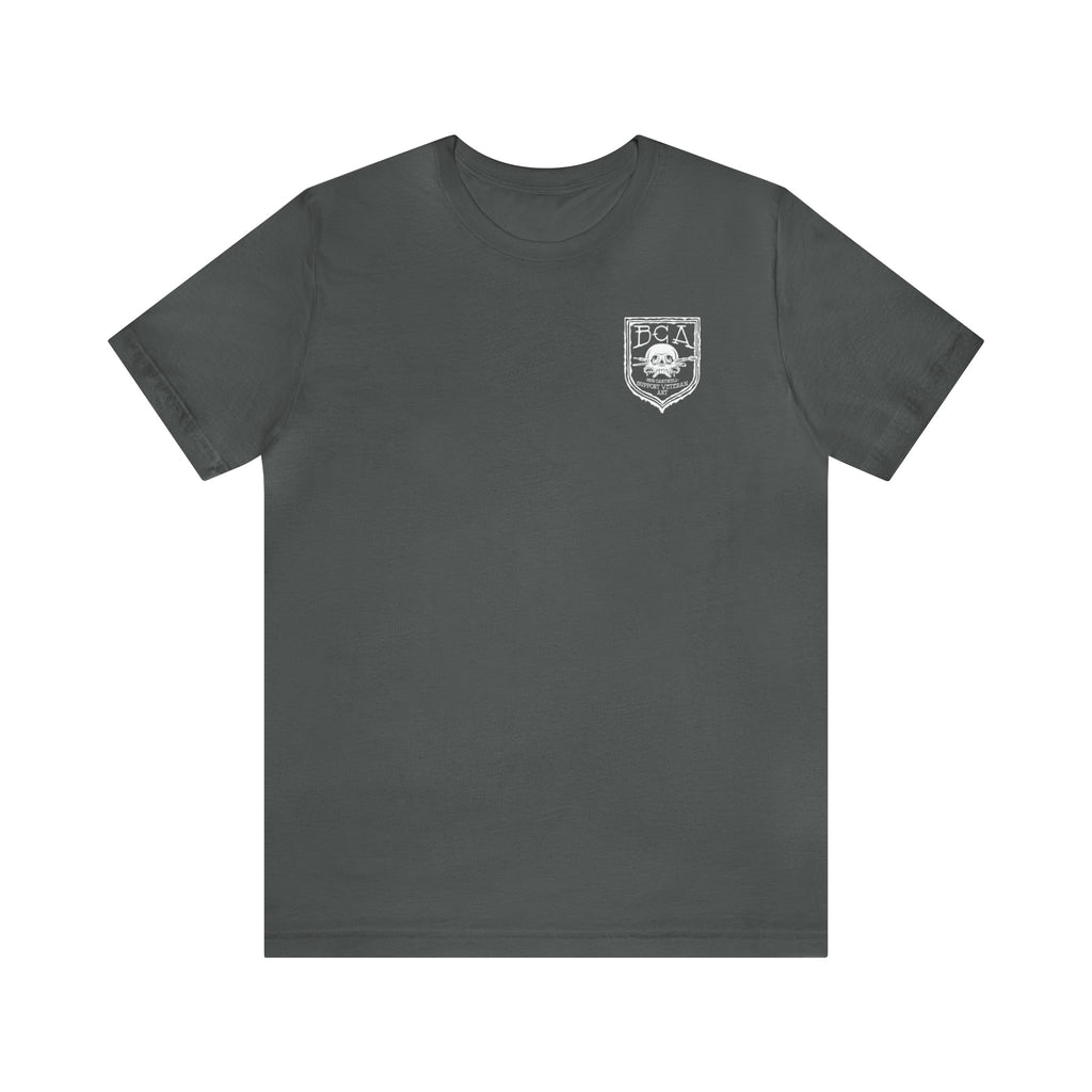 M4 and Radio Frog - Back Print - Short Sleeve Tee