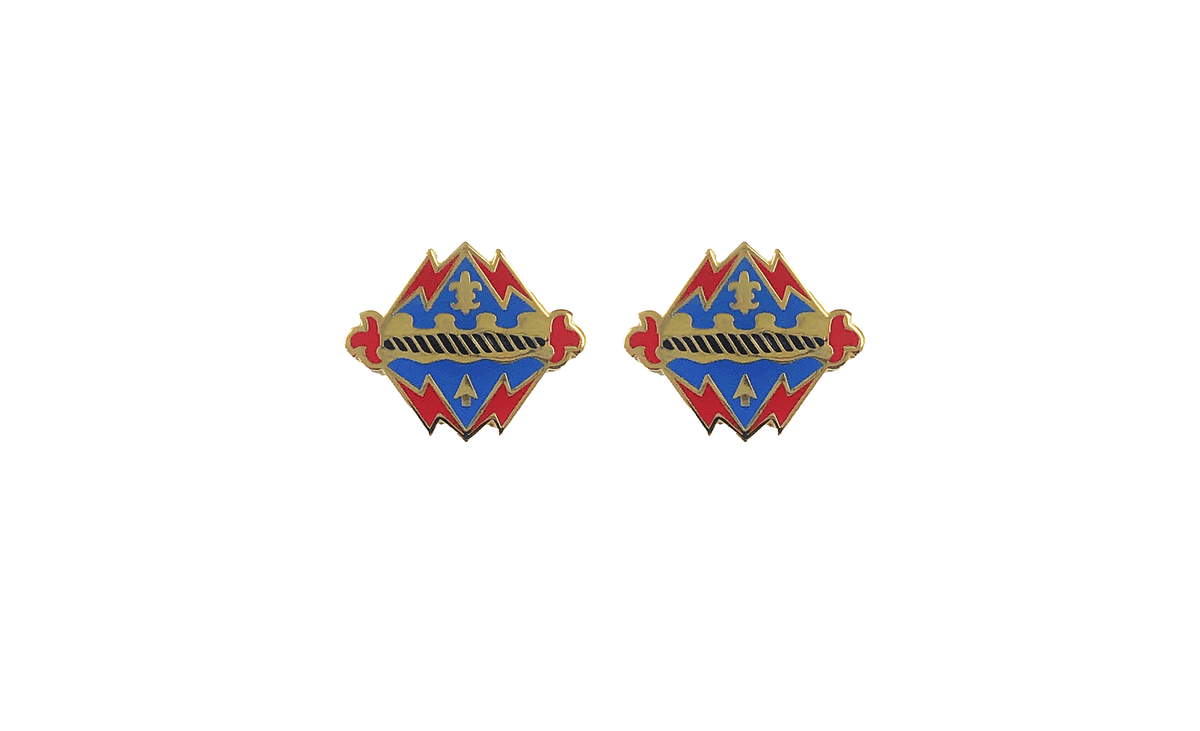 U.S. Army 17th Field Artillery Brigade Crest (pair)
