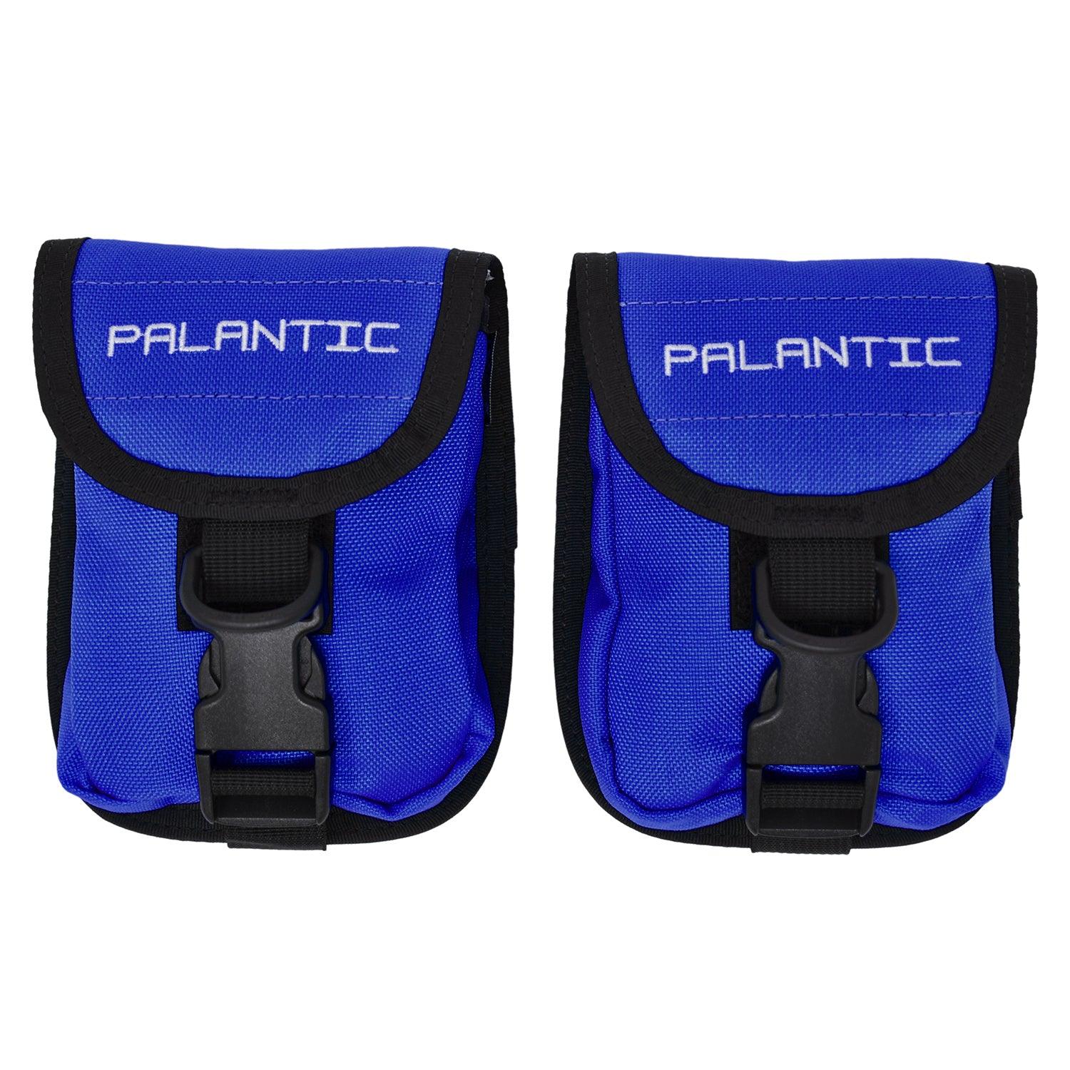 Palantic Scuba Diving Weight Pocket Pouch with QR Buckles, Pair