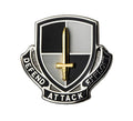 Cyber Regimental Crest "Defend Attack Exploit" is