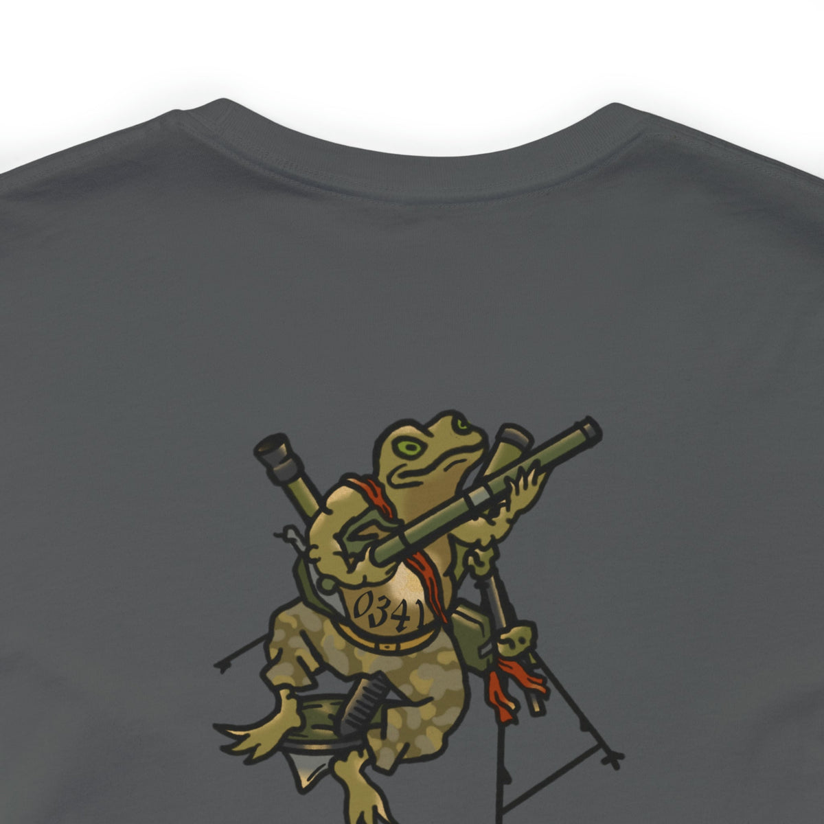 Mortar Frog - Back Print - Short Sleeve Tee