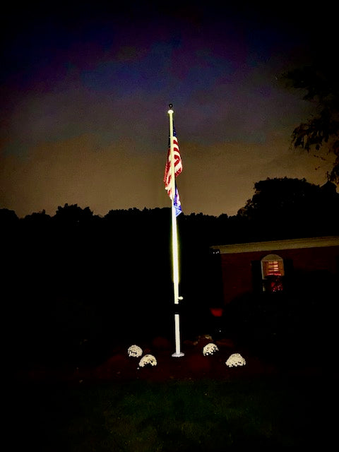 Flagpole Mounted Solar Light