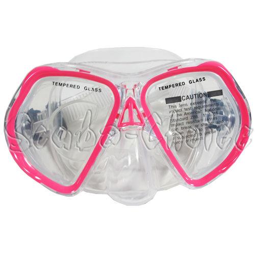 Scuba Diving Dive Comocean Kids Youth Snorkeling Silicone Mask