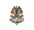 U.S. Army 198th Infantry crest "BRAVE AND BOLD" (each)