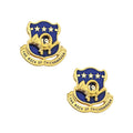 U.S. Army 19th Infantry Crest  "The Rock of Chickamauga" (pair)