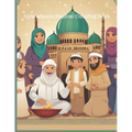 Kids Islamic Festivals Coloring Book - Paperback
