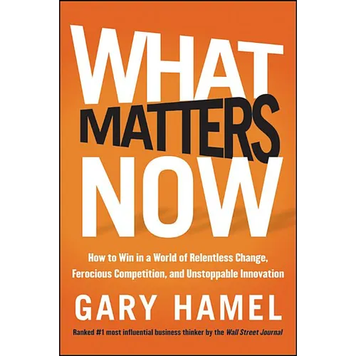 What Matters Now - Hardcover