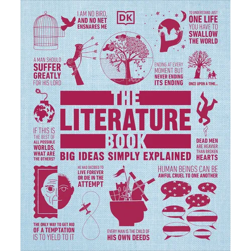 The Literature Book: Big Ideas Simply Explained - Paperback