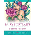 Fairy Portraits - Beautiful Fantasy Faces Coloring Book - Paperback